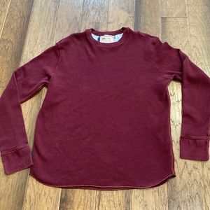 Gap ribbed thermal shirt.